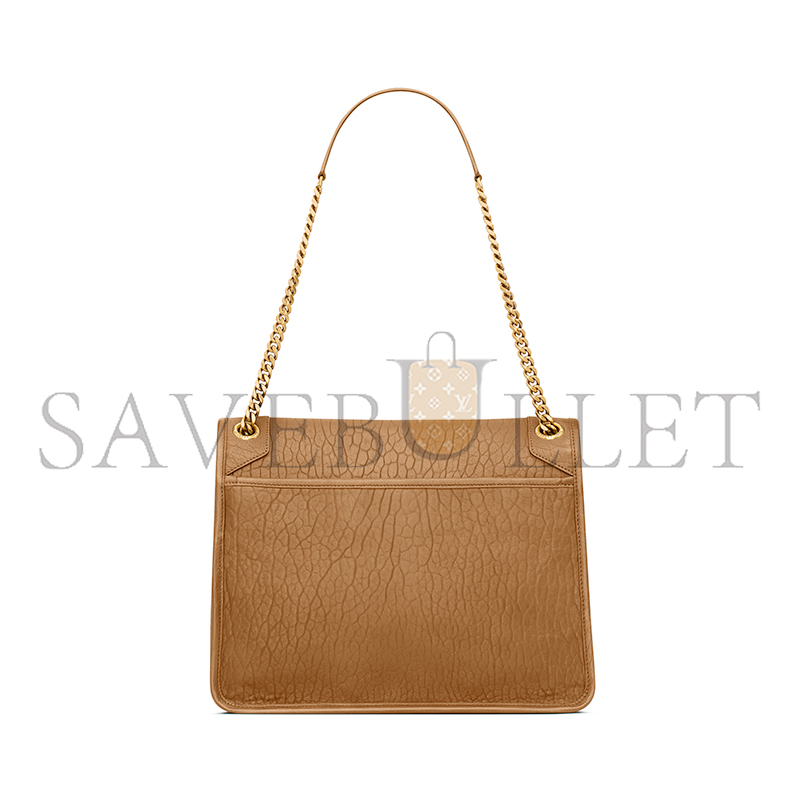 YSL NIKI LARGE IN GRAINED LAMBSKIN 803777AACYT2760 (32*23*9cm)